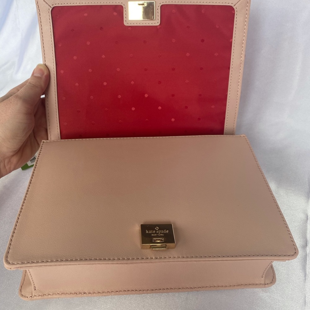 NWT Kate Spade Heart It Marci Warm Vellum PXRUA116 - Picture 6 of 11